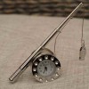 Fishing Pole clock miniature