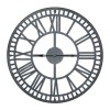 60cm Black Outdoor Clock