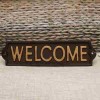Cast Iron Welcome sign