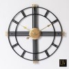 60cm Black Industrial style Clock