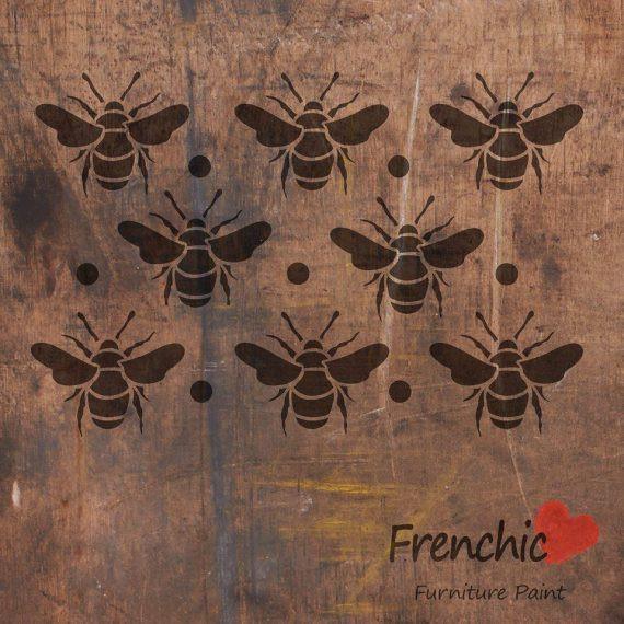 Frenchic Stencil Busy Bees