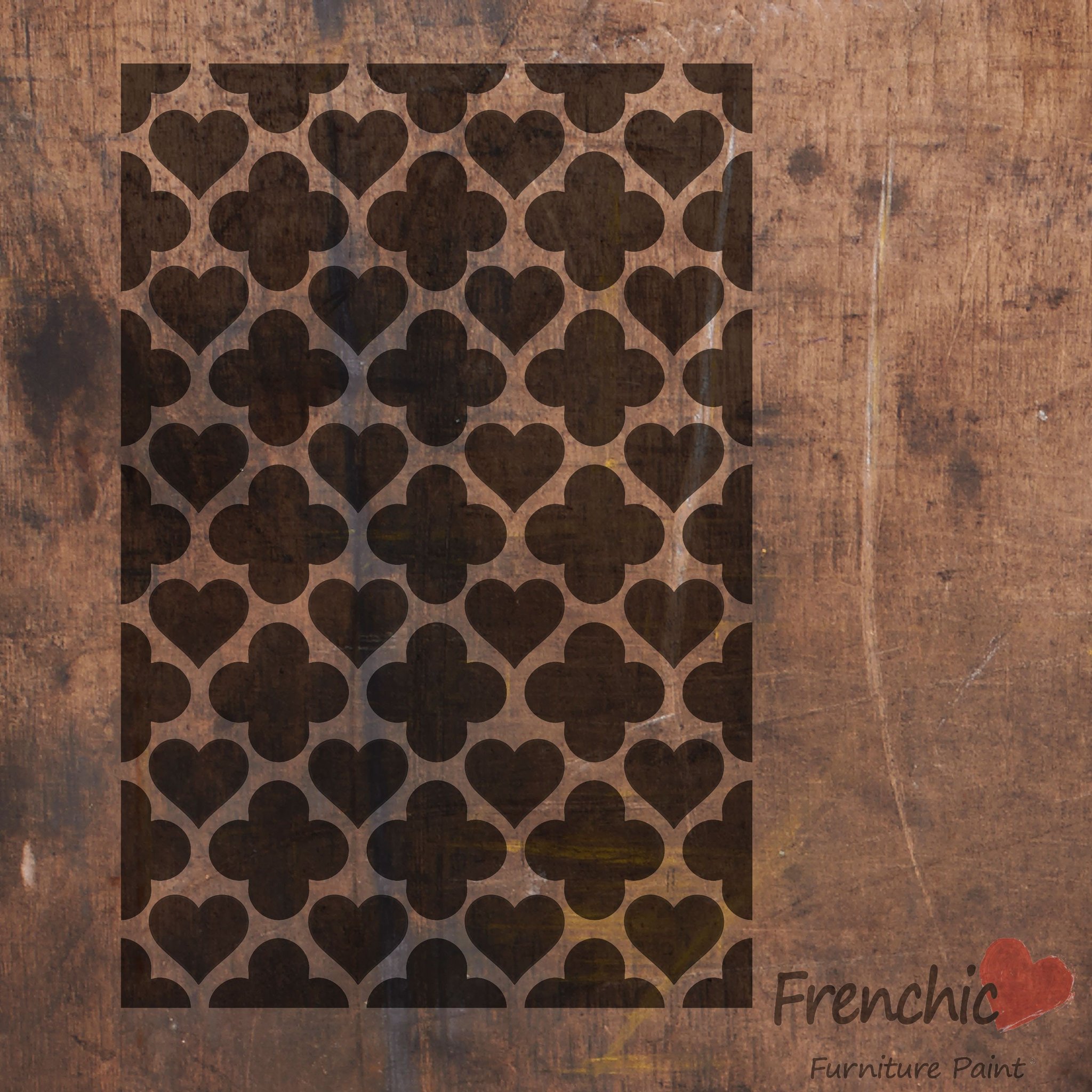 Frenchic Stencil Hearts of Morocco