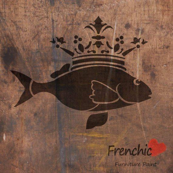 Frenchic Stencil The Fish Prince